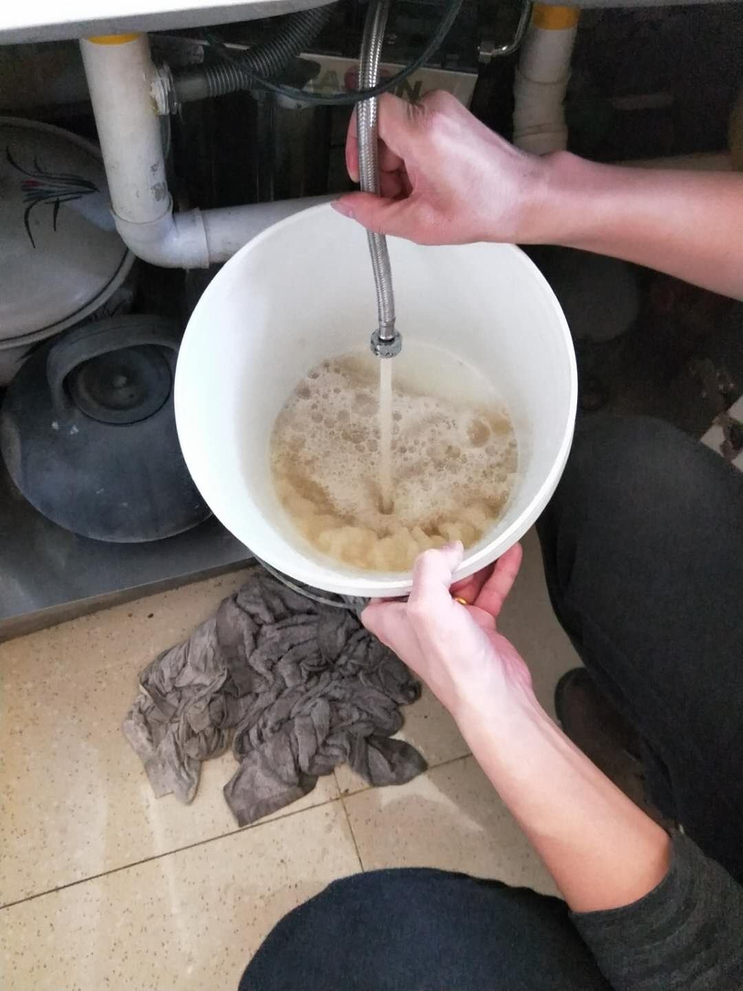 福建廈門家庭住宅自來水管設備清洗案例