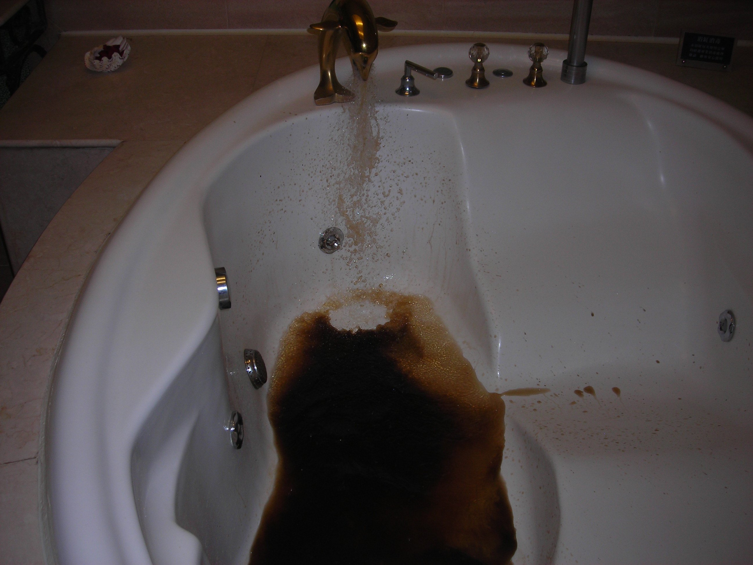 江蘇鹽城市家庭住宅自來(lái)水管清洗案例