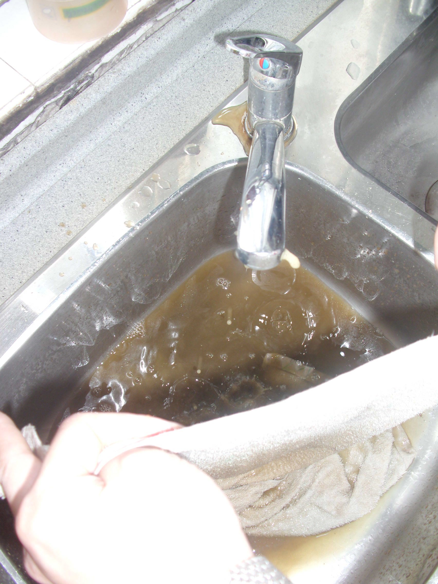 廣西玉林市家庭住宅自來(lái)水管清洗案例